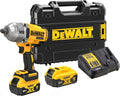 DEWALT DCF900P2T-QW Llaves de impacto, 18V, inalámbrico, Par de apriete de 1.396 Nm y Par de afloje de 1.898 Nm, Incl. 2 baterías de 5.0Ah