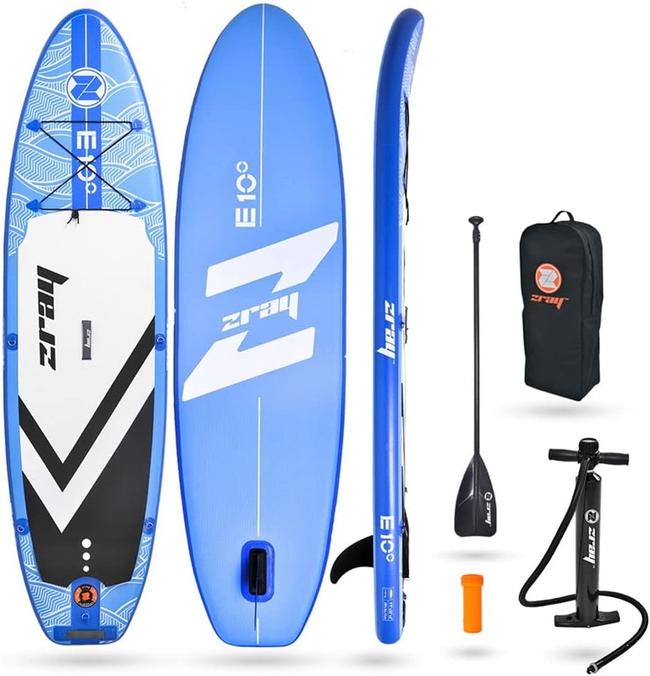 Tablas hinchables E10, 297 × 76 × 15 cm, negro, Zray, Evasion E10