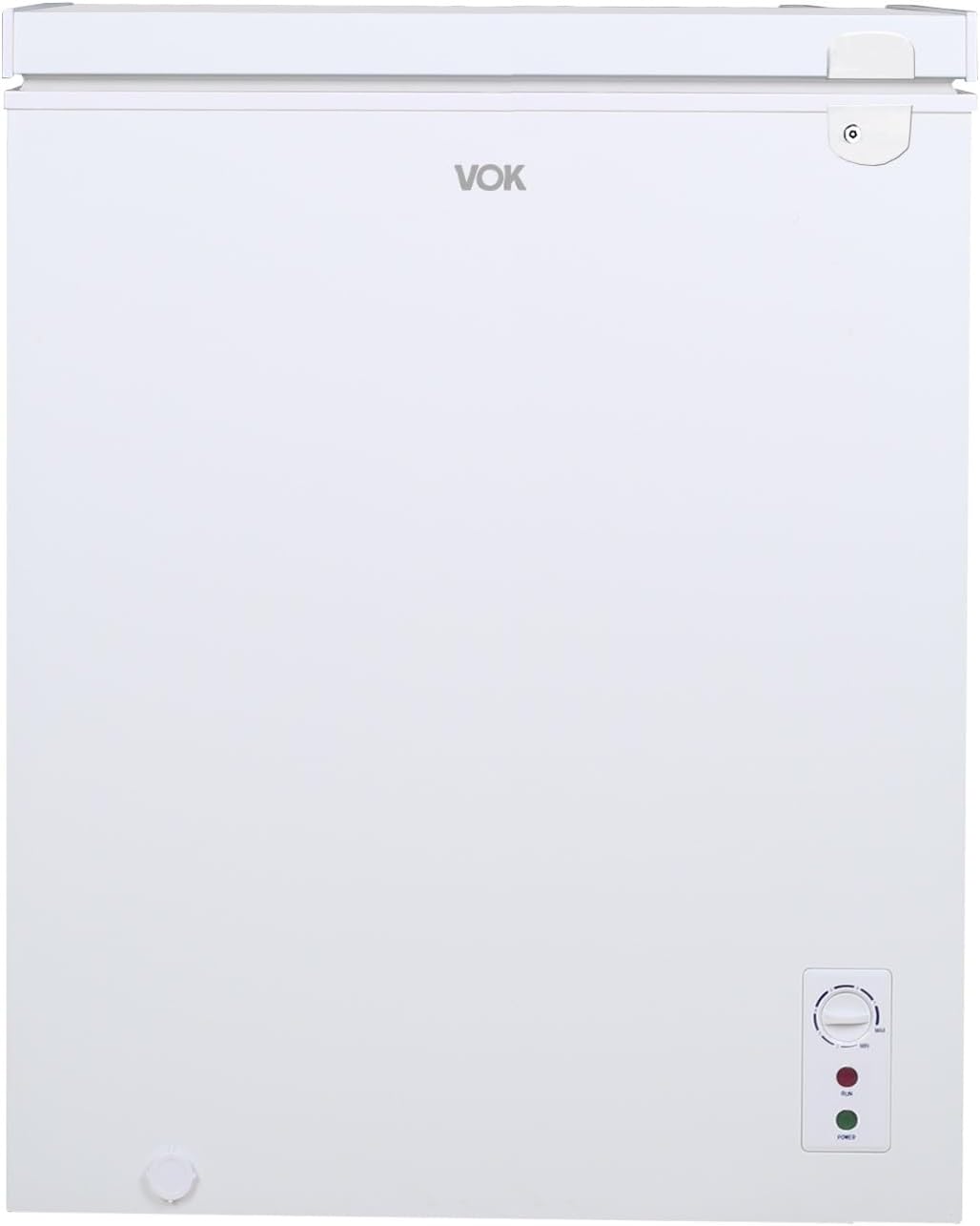 frigorífico EVF-137CDEW, 63cm, 137L, 10°C, 40 dB, con iluminación LED, blanco, VOK, Ancho 63cm, 7 Niveles de Temperatura(-24~10°C), Luz LED