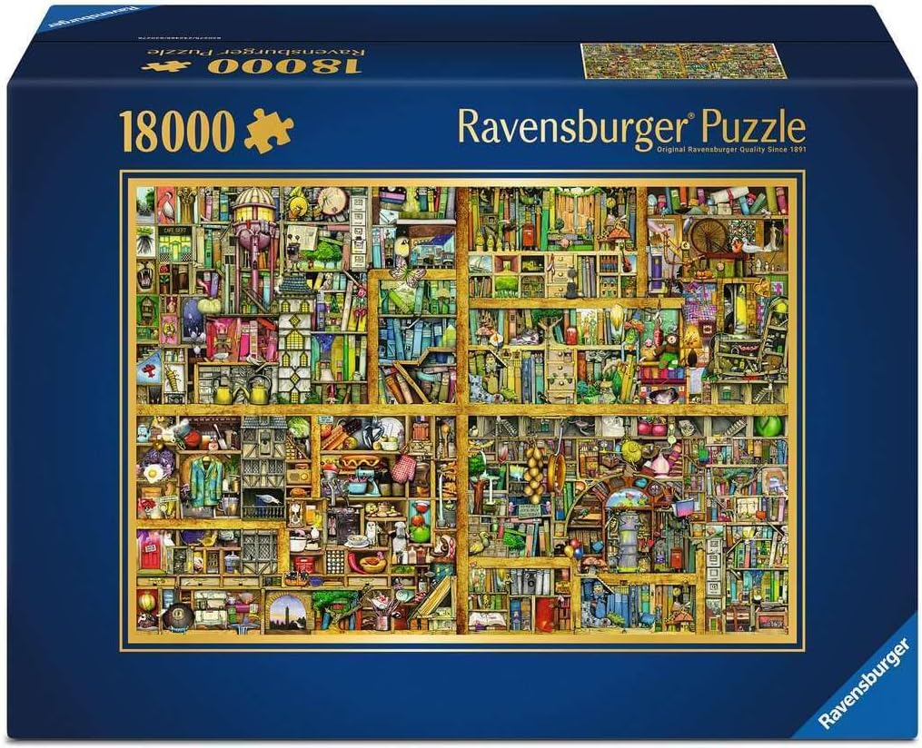Puzzles, 276 × 192 cm, Ravensburger, Rompecabezas para Adultos, Regalo para Niños de 14+ Años, 18000 Piezas, 276x192 cm