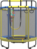 Trampolines, CZCPARY, Trampolín infantil para niños, con canasta de baloncesto, adecuado para interiores y exteriores