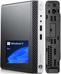 HP Ordenadores de sobremesa, HP ProDesk 400 G5 Mini Ordenador de sobremesa, Intel Core i5-9400T, 16 GB de RAM, 256 GB de SSD, sin Teclado ni ratón