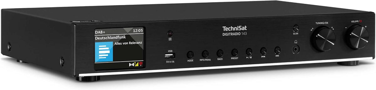 Radios de internet, 43,5 cm, TechniSat, Ancho de 43