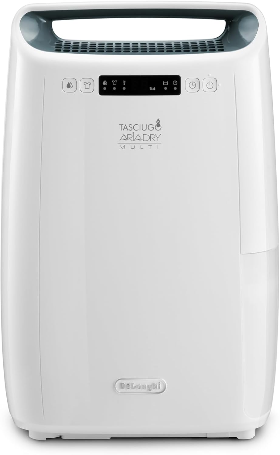 Deshumidificadores DEXD216RF, 16L, blanco, De'Longhi, Elimina Humedad en Casa con Filtración de 3 Acciones, Humidificación 16L/Día, R290