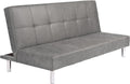 sofá, 188cm, gris, mattfy, mattfy - Sofá Cama Clic Clac Tipo Libro de 3 Plazas Modelo Milos