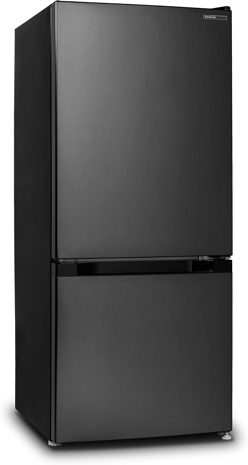 frigorífico FGC-117B, 114cm, control inteligente, INFINITON ELECTRONICS, 117 litros, Altura 114cm