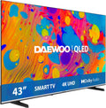 Smart TV, control inteligente, Daewoo, Daewoo 43DM55QV QLED Smart TV 43 Pulgadas 4K Ultra HD HDR, Televisor con Dolby Vision & Dolby Atmos