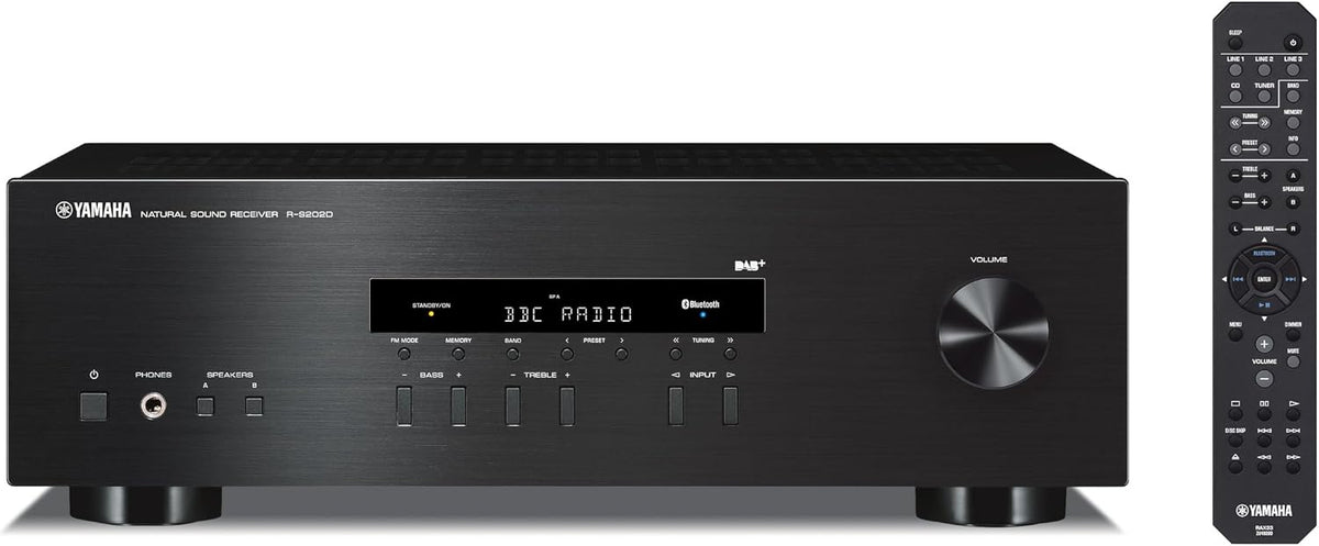 Receptores R-S202D, negro, YAMAHA, - Receptor estéreo, Color Negro