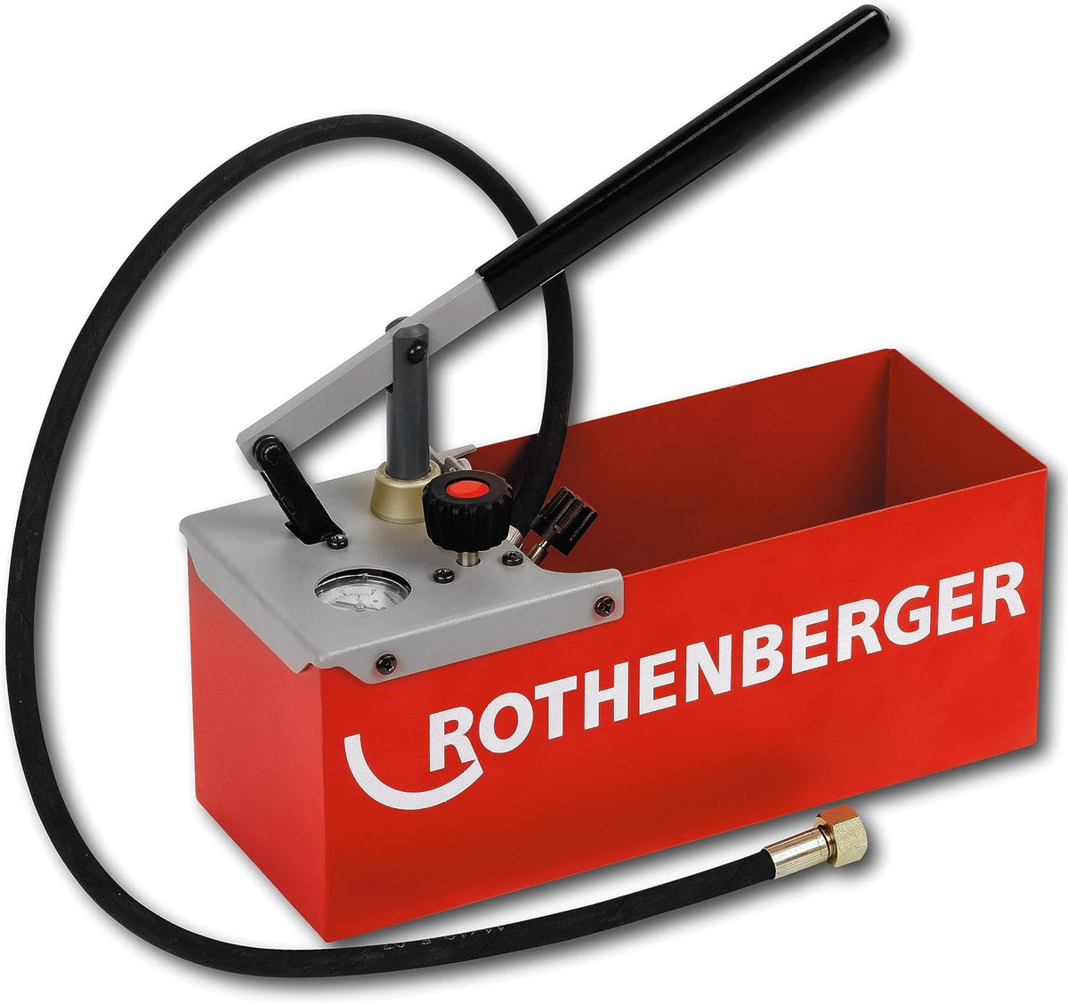 herramienta TP25, 25 bar, negro, Rothenberger, Bomba de prueba de presión de Rothenberger 60250 TP25