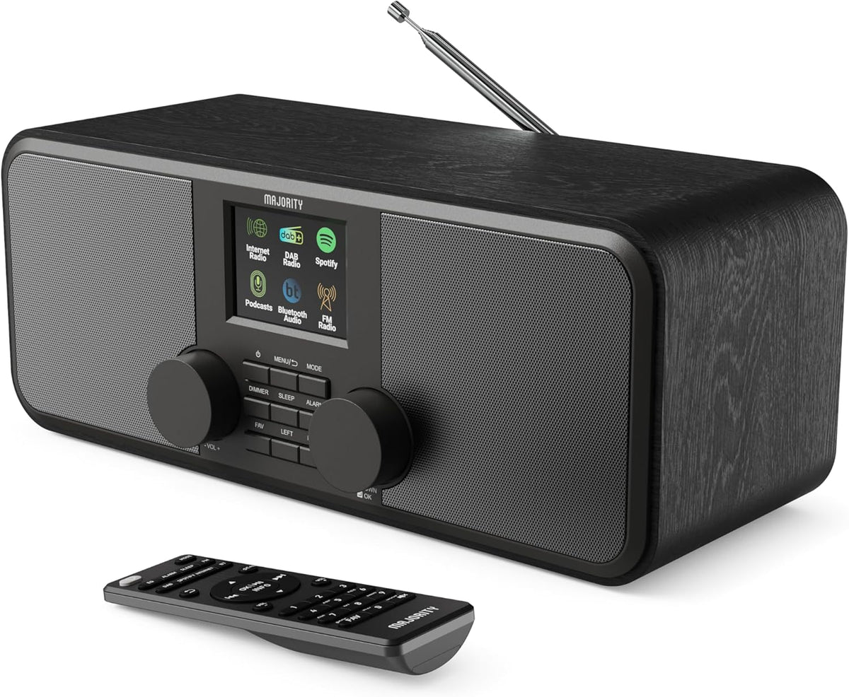 Radios de internet, 11 cm, con WiFi, MAJORITY