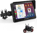 GPS para moto W702, CARPURIDE, Carpuride W702 Motocicleta Carplay Pantalla 7 Pulgadas