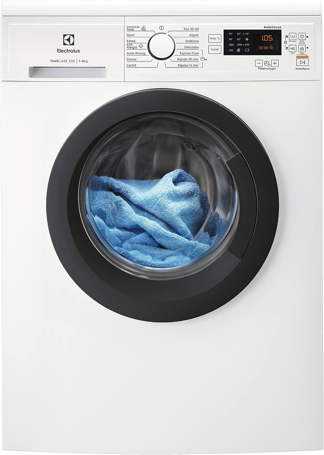 Electrolux EA2F6821CF lavadora, blanco, 1400 rpm
