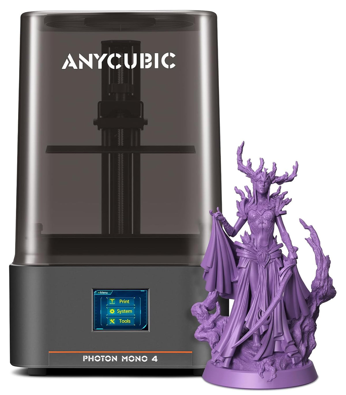 Impresoras 3D, 153,4 mm, ANYCUBIC, ANYCUBIC Photon Mono 4 10K Impresora 3D Resina