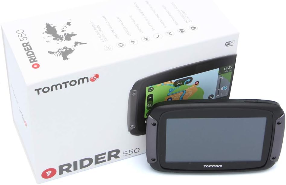 GPS para moto, TomTom, Tomtom Rider 550 Mundo