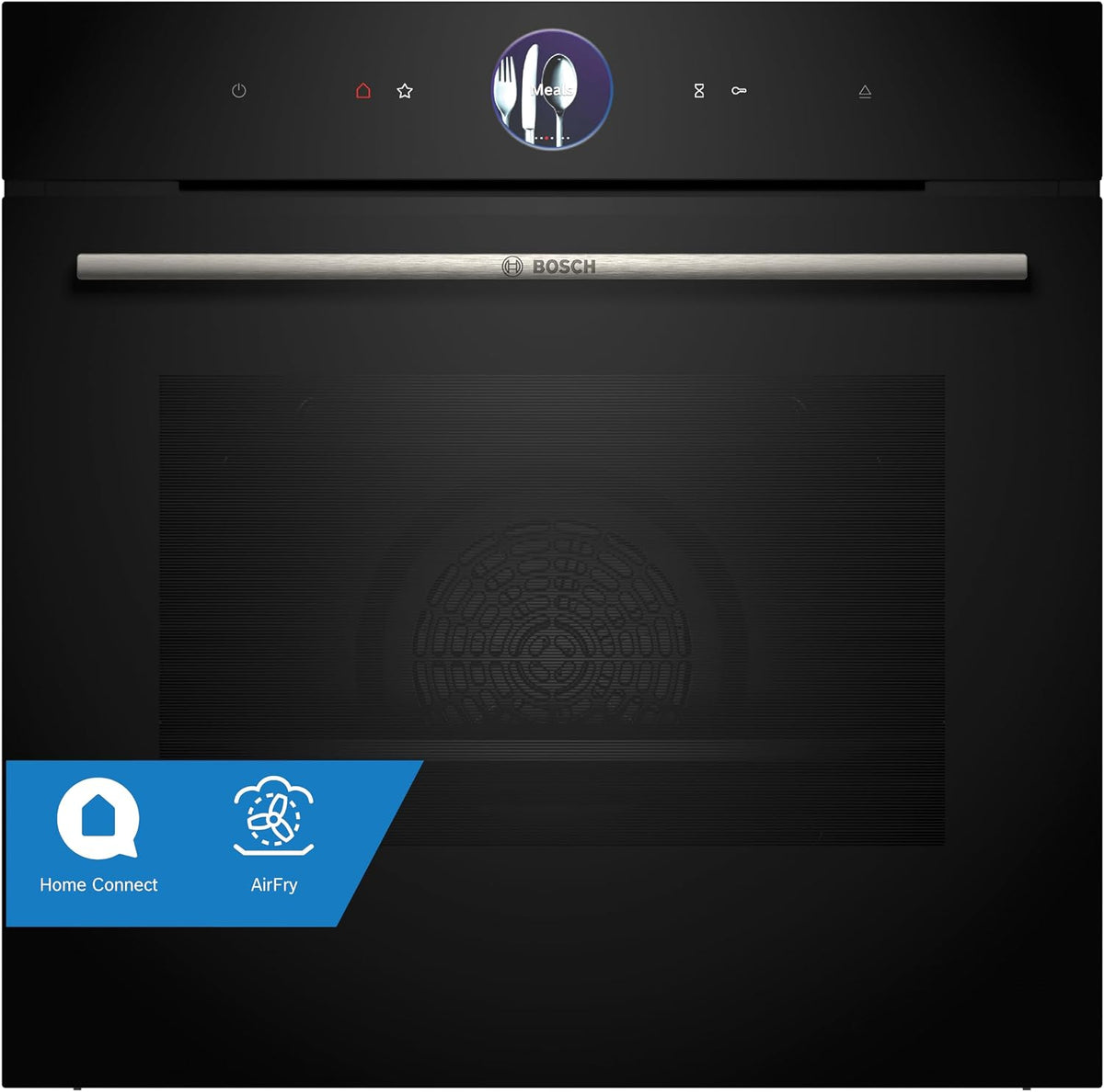 Bosch HRG7361B1 horno, negro, Serie 8