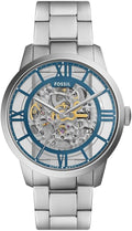 Relojes de pulsera, 44 mm, acero, Fossil, Fossil Reloj Townsman para Hombre, Movimiento automático de Tres Agujas con Correa de Acero o Piel