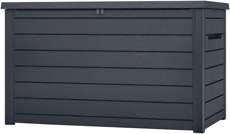 Arcones para patio, 147 × 83 × 86 cm, 870 l, Keter, 870 l de Capacidad, Dimensiones Exteriores: 147 x 83 x 86 cm, para Exteriores
