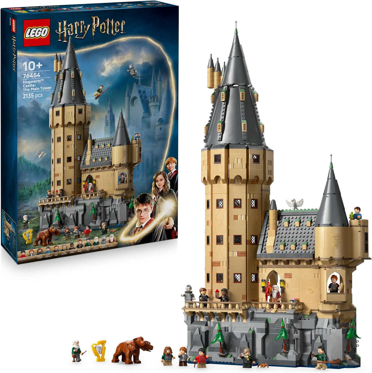 Sets de construcción, LEGO, Harry Potter Castillo de Hogwarts: Torre Central - Castillo