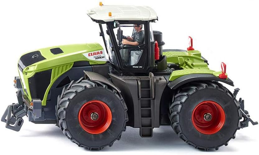 Tractores, 25,6 × 11,1 × 12,8 cm, control inteligente, metal, plástico, verde, Siku, Siku 6791, Tractor Claas Xerion 5000 TRAC VC, 1:32