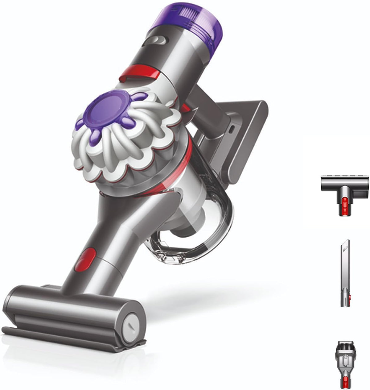 Dyson aspirador, 17 cm, inalámbrico, gris, 6 Celdas