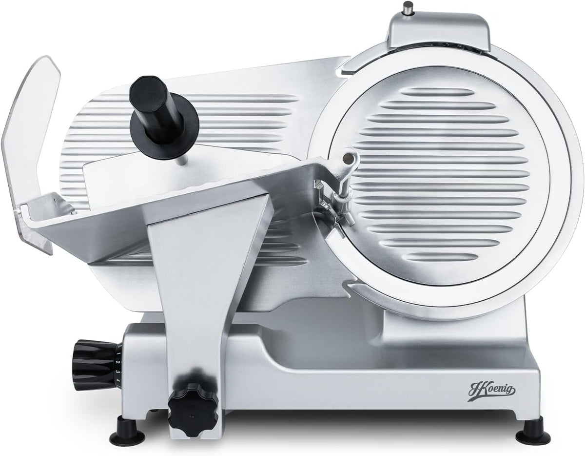 Cortafiambres MSX300, 30 cm, regulable, acero inoxidable, H.Koenig, corte ajustable 0-15 mm