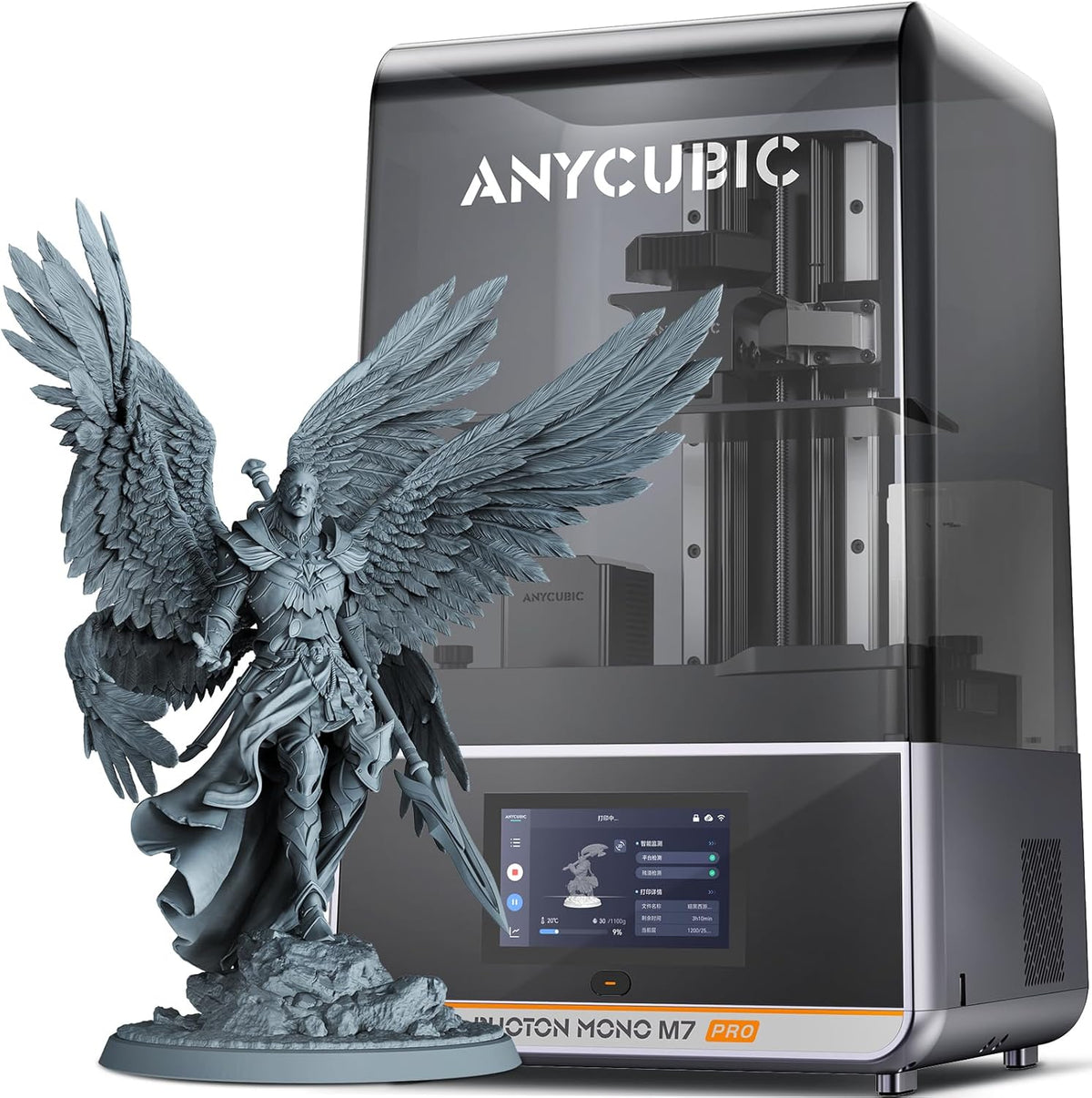 Impresoras 3D, 170mm, ANYCUBIC, ANYCUBIC Photon Mono M7 Pro 14K Impresora 3D Resina