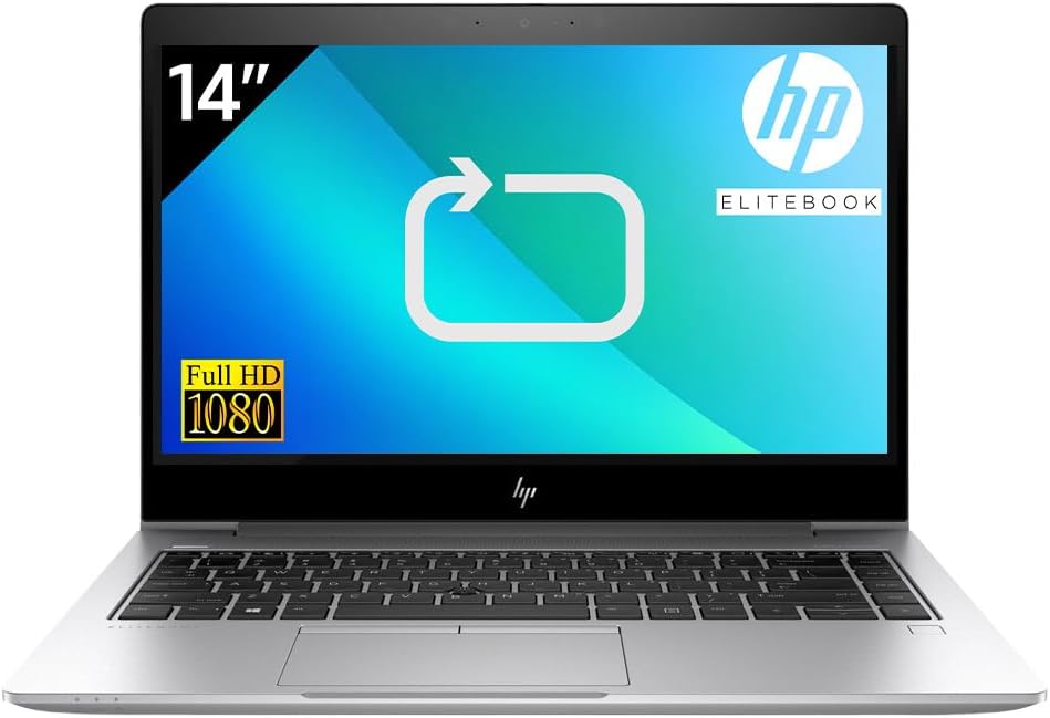 HP Portátiles tradicionales, 35,56 cm, HP EliteBook 840 G6, Intel Core i5 8265U, 16 GB RAM, 512 GB SSD, Windows 11 (Reacondicionado) Bolsa Cybersnap