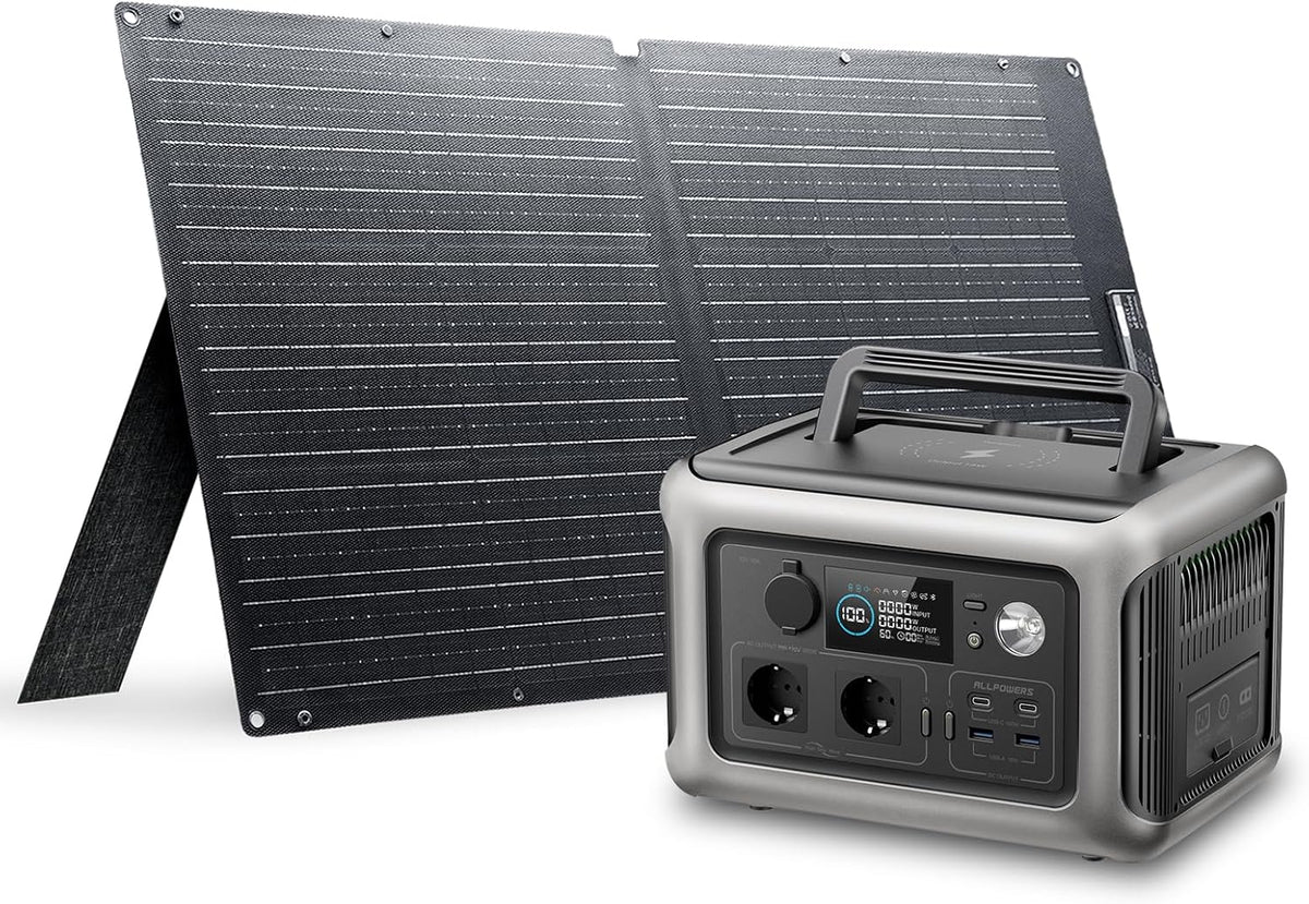 Generadores R600, 299Wh, 600W, 100W, ALLPOWERS
