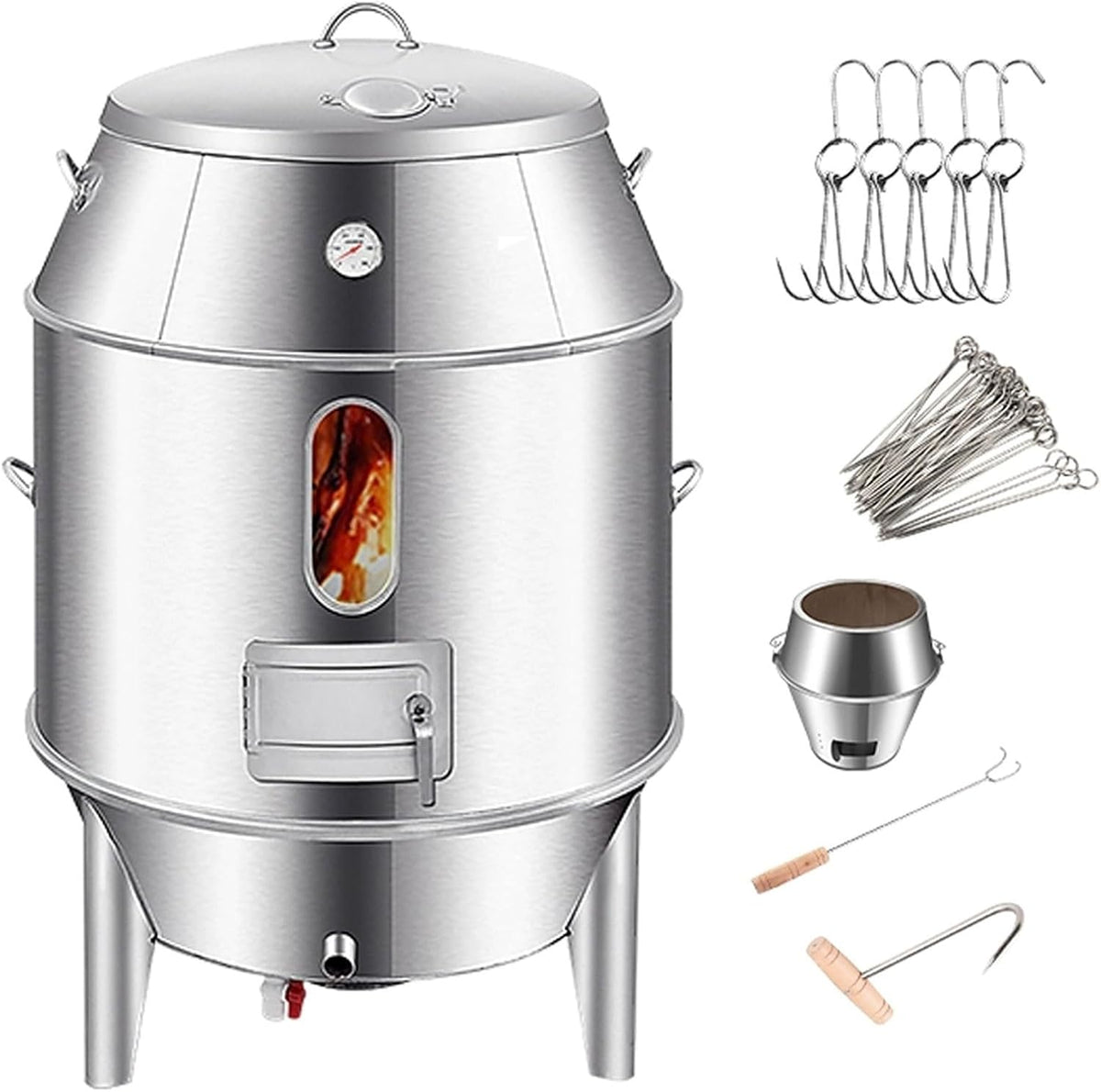 horno, 135cm, acero inoxidable, AoForce