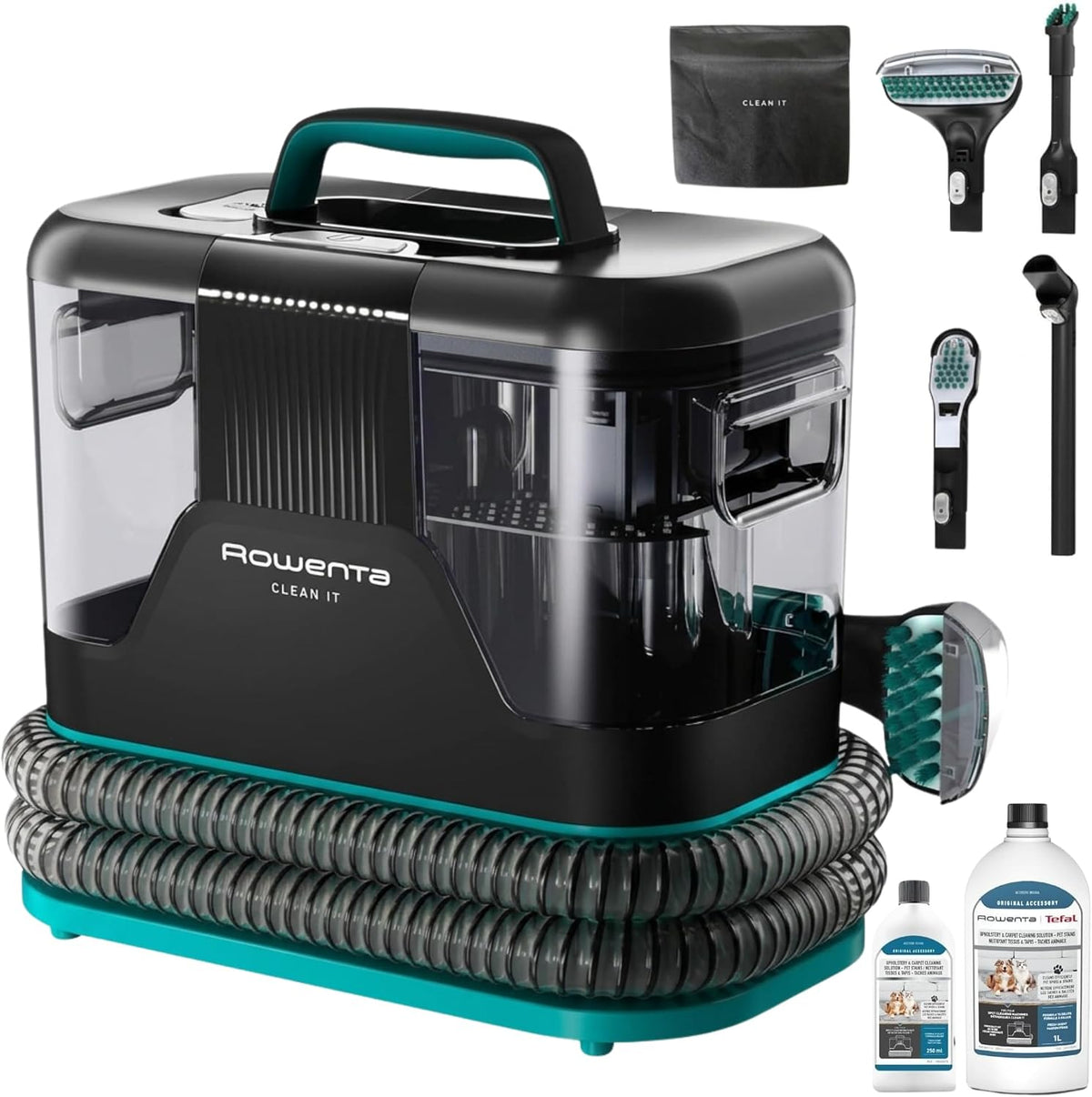 Rowenta aspirador, 15 cm, 750 W, Aspiradora tapicerías 750 W, 7 Acc, Hasta 13, 5 kPa