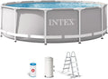 Intex piscina, 366 × 99 cm, 26716NP - Redonda Desmontable Prisma Frame 366x99 cm con