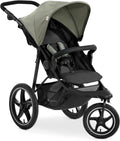 silla, 25 kg, plegable, regulable, hauck, Runner 2, desde Nacimiento hasta 25 kg, 3 Ruedas Neumáticas Grandes, Protección UV 50+