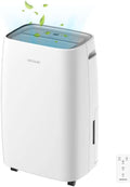 Deshumidificadores, 580W, 6L, 30L, con WiFi, Cecotec, Depósito Extraíble de 6L, Deshumidificación de 30L/día