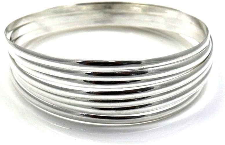 Pulseras, 65mm, plata, Inmaculada Romero IR
