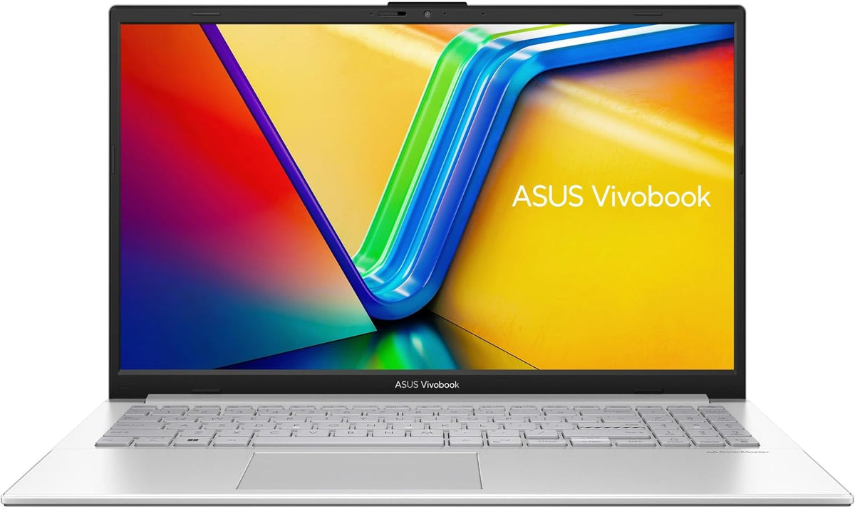 Portátiles tradicionales E1504FA, plata, ASUS, AMD Ryzen 5 7520U, 16GB RAM, 512GB SSD, Radeon 610M) Plata fría - teclado QWERTY Español