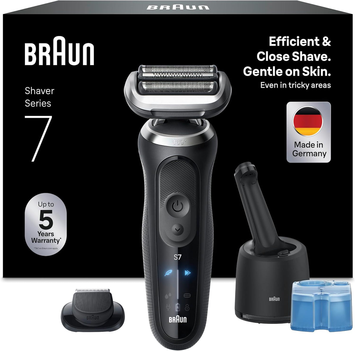 Braun N7200CCE Afeitadoras eléctricas de láminas para hombre, 72-N7200CCE