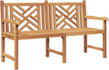 vidaXL Bancos, 150 × 60 × 90 cm, madera, para el jardín