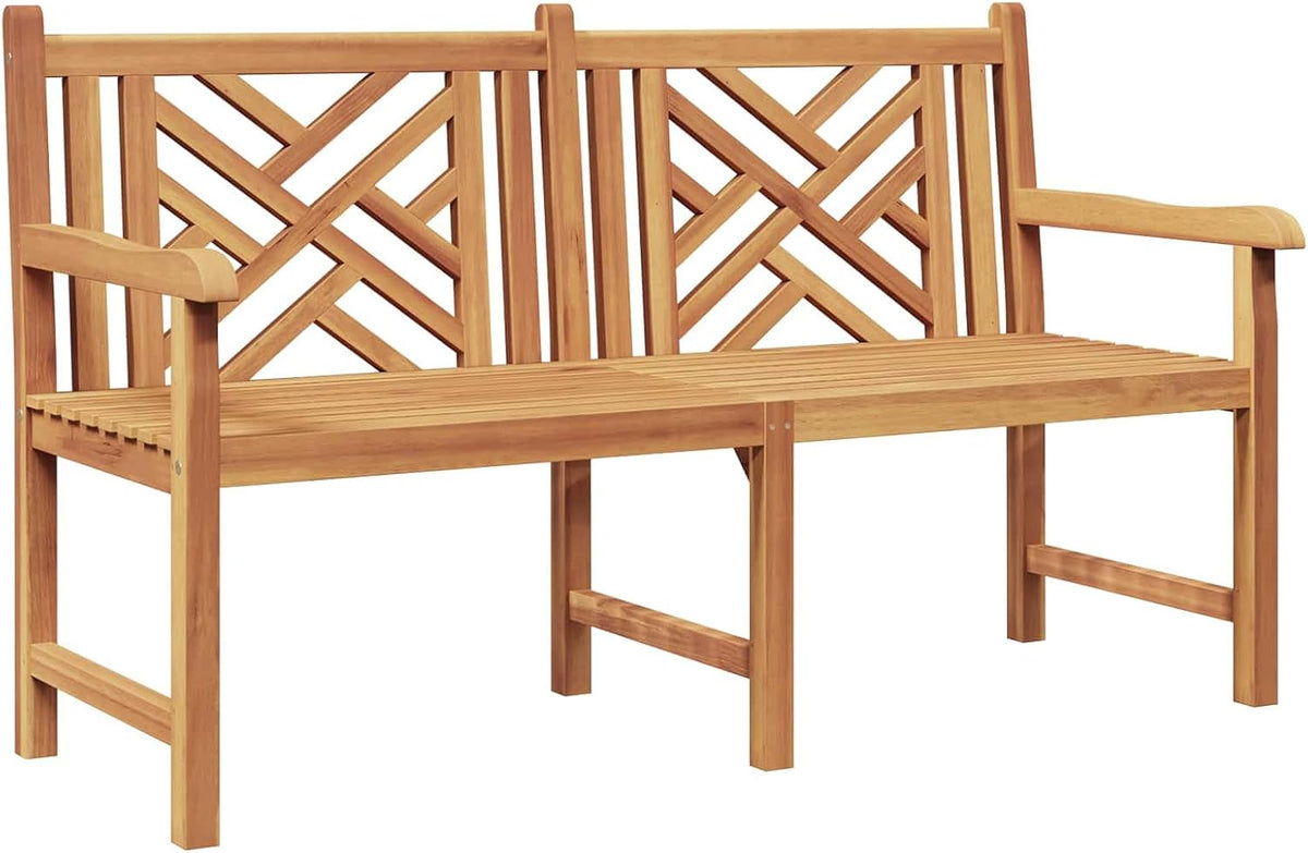 vidaXL Bancos, 150 × 60 × 90 cm, madera, para el jardín