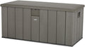 Arcones para patio UV100, 150 × 72 × 69 cm, marrón, para el jardín, LIFETIME