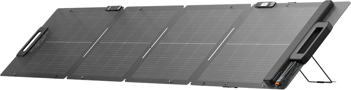 Paneles solares monocristalinos, 110 W, EF ECOFLOW, Panel solar portátil ECOFLOW de 110 W para estación de energía