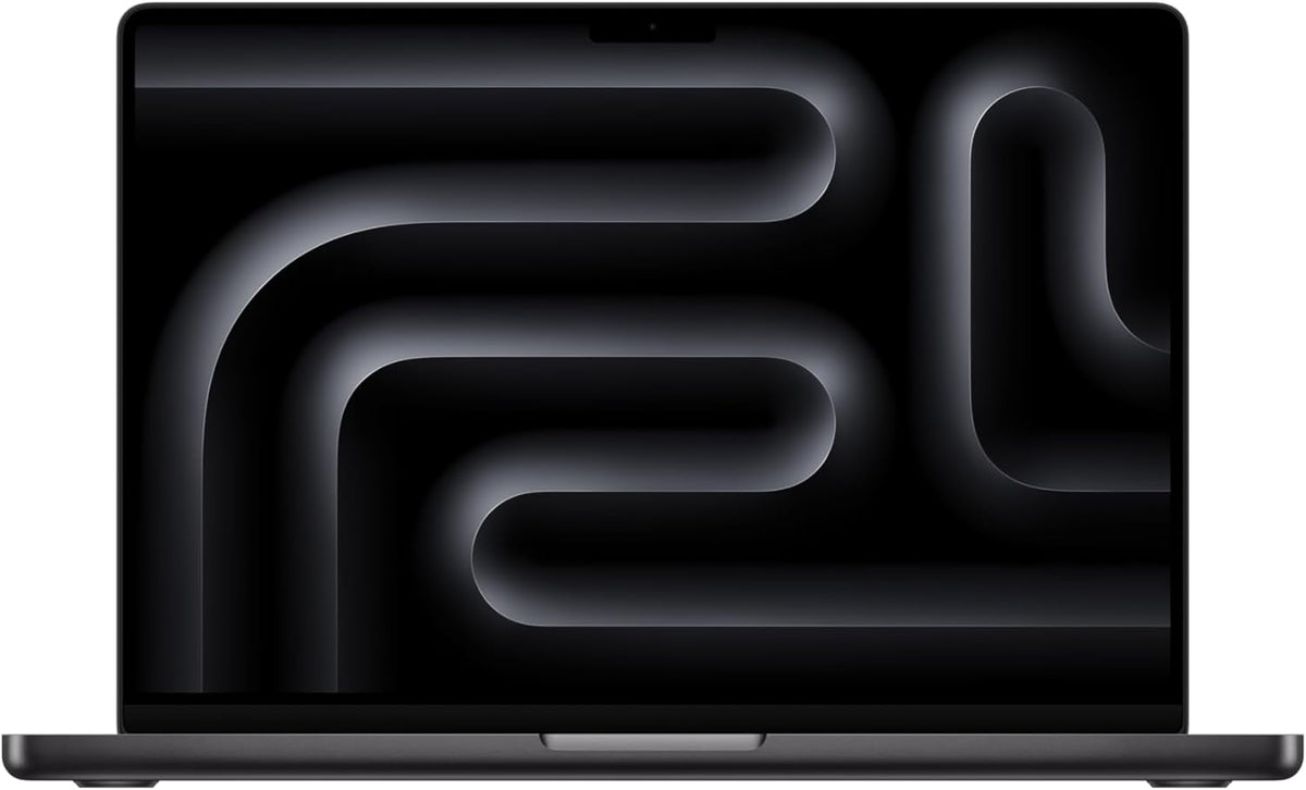Apple MacBook Pro portátil con Chip, negro, CPU 12 núcleos, GPU 16 núcleos: diseñado para Apple Intelligence, Pantalla Liquid Retina XDR 14